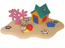 Brian & Potting Shed Mini Scene